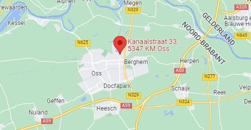 Autobedrijf MA - Oss - Route